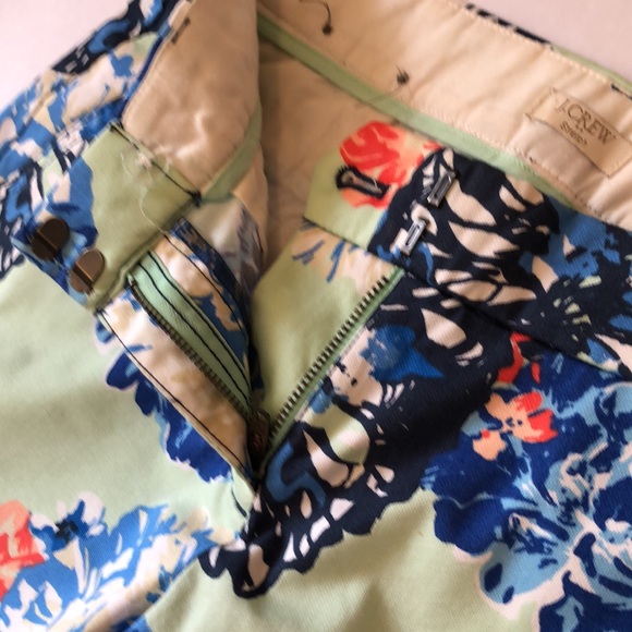 J Crew floral crop pants sz00 - Picture 6 of 10